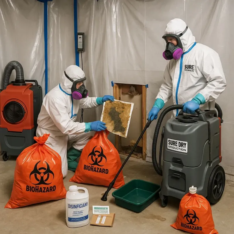 Contaminated Water Handling Protocols process in Lesslie, SC