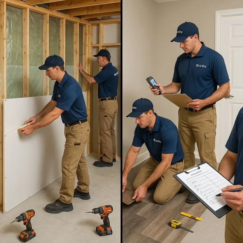 Repairs and Reconstruction process in Lesslie, SC