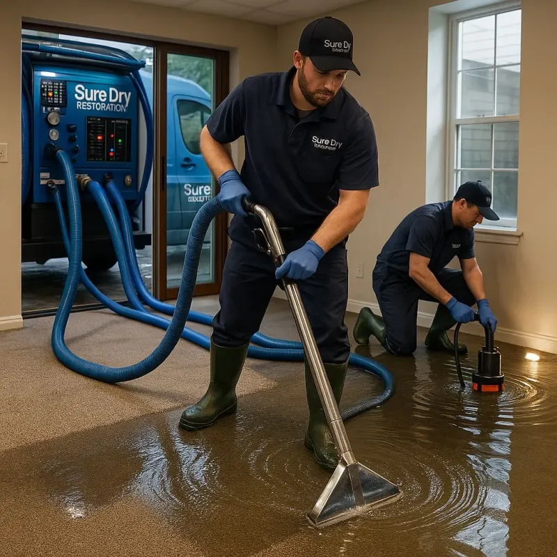 Water Extraction and Removal process in Lesslie, SC